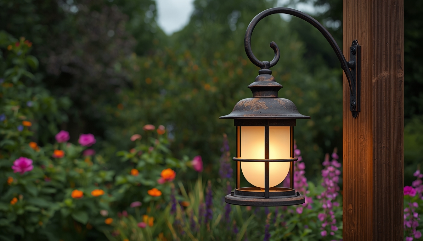 Garden light fixture from Thodmarechrelia